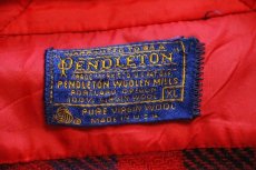 画像4: 70s USA製 PENDLETONペンドルトン ブロックチェック ウールシャツ XL (4)