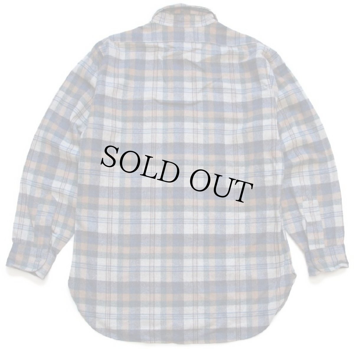 画像2: 70s USA製 PENDLETONペンドルトン チェック ウールシャツ M (2)