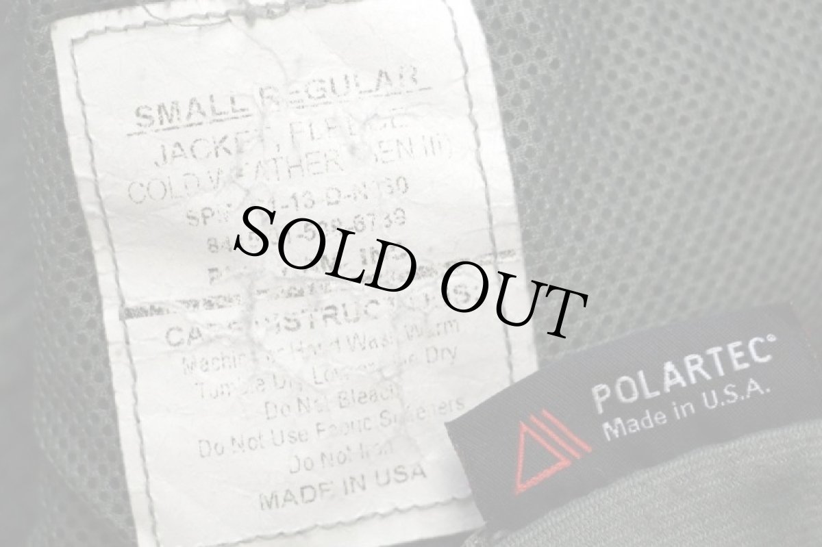 画像4: 13 USA製 米軍 ECWCS GEN3 LEVEL3 POLARTEC フリースジャケット フォリアージグリーン S-R (4)