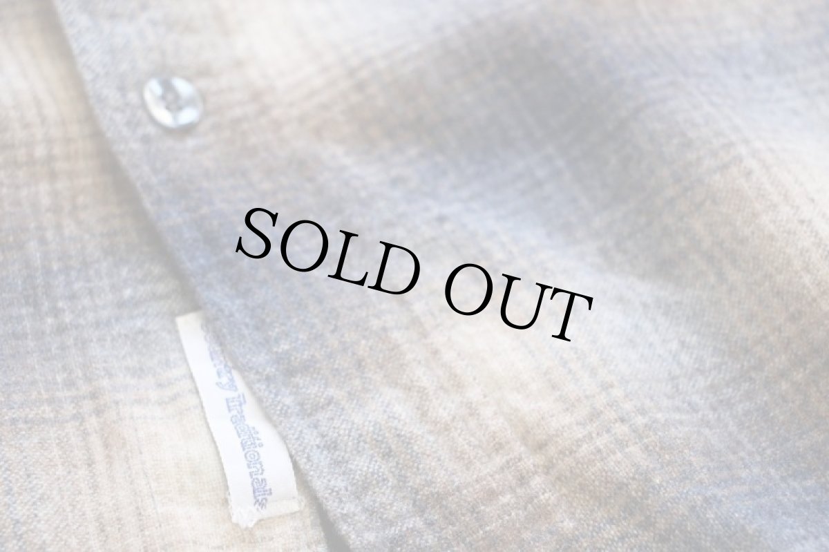 画像5: 70s USA製 PENDLETONペンドルトン Country Traditionals オンブレチェック ウールシャツ XL (5)