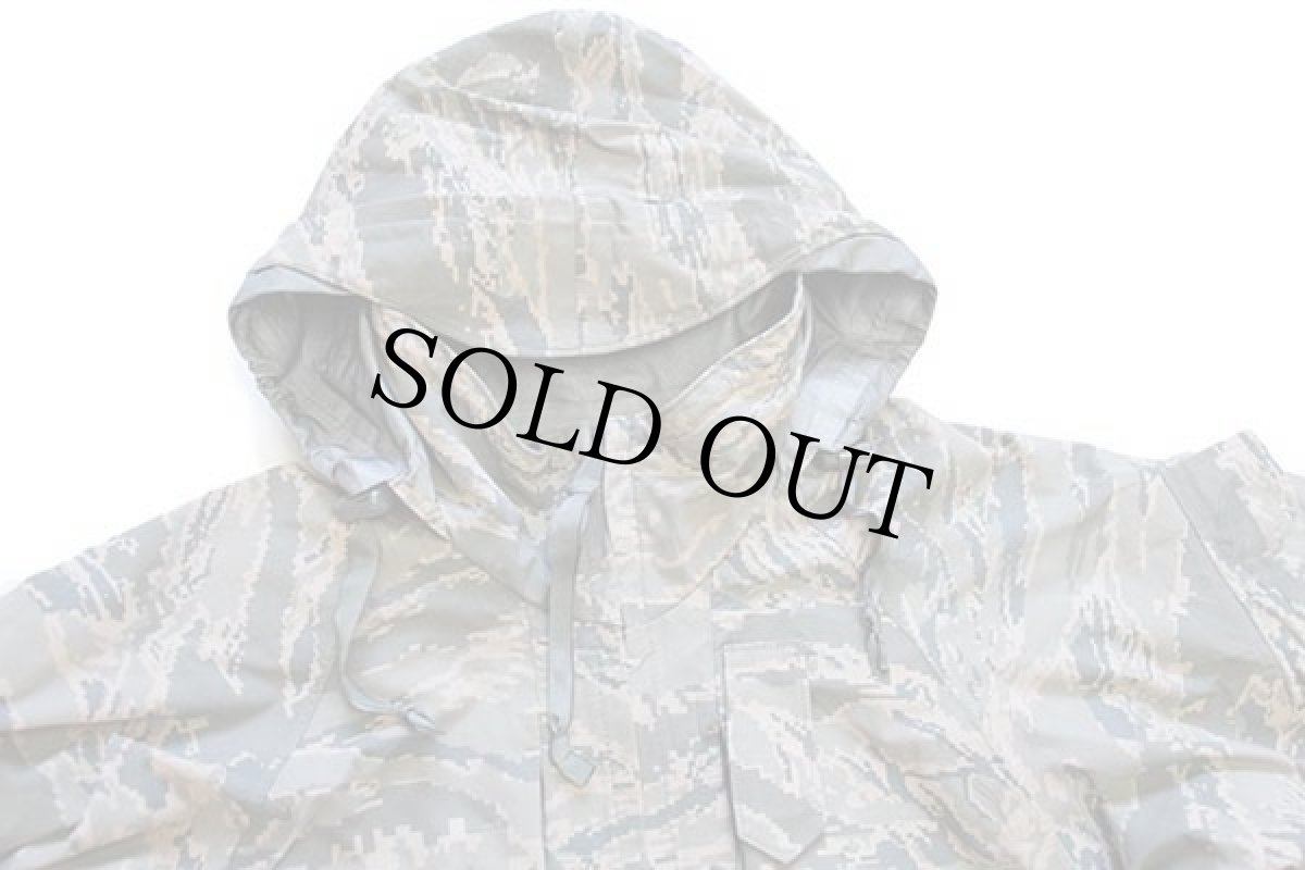 画像3: 00s 米軍 USAF APECS ABU デジタル タイガーカモ GORE-TEXゴアテックスパーカー S-S (3)