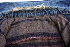 画像7: 60s USA製 LEVI'Sリーバイス 70505 BIGE ブランケットライナー デニムジャケット (7)