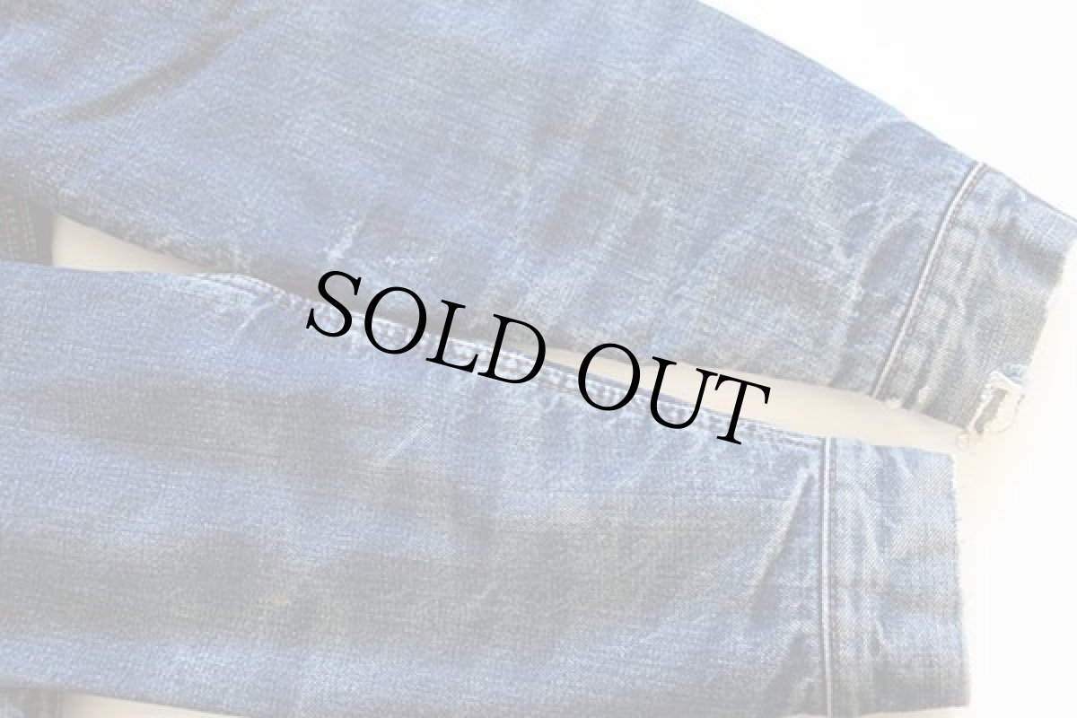 画像8: 60s USA製 LEVI'Sリーバイス 70505 BIGE ブランケットライナー デニムジャケット (8)