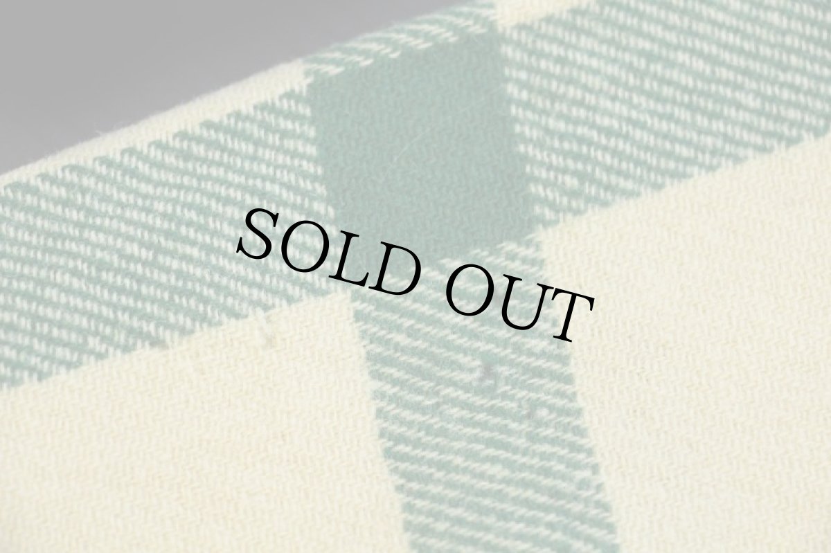 画像8: 50s USA製 McGREGORマクレガー チェック ウール オープンカラーシャツ M (8)