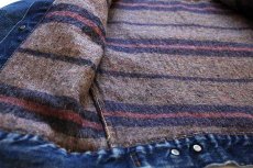 画像5: 60s USA製 LEVI'Sリーバイス 70505 BIGE ブランケットライナー デニムジャケット (5)