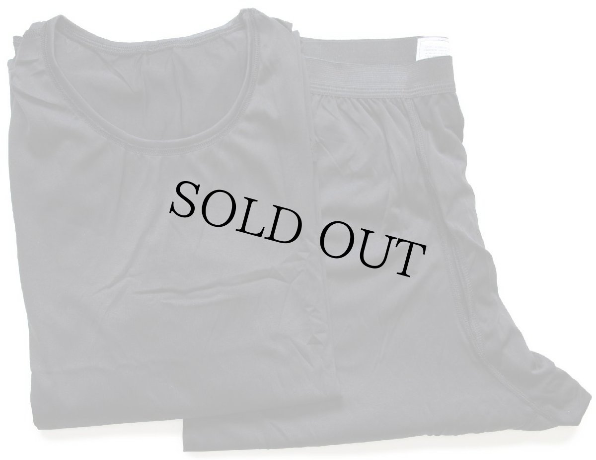 画像2: デッドストック★00s 米軍 ECWCS GEN3 LEVEL1 SILKWEIGHT POLARTEC アンダーシャツ&パンツ セット 黒 XL-R★B (2)