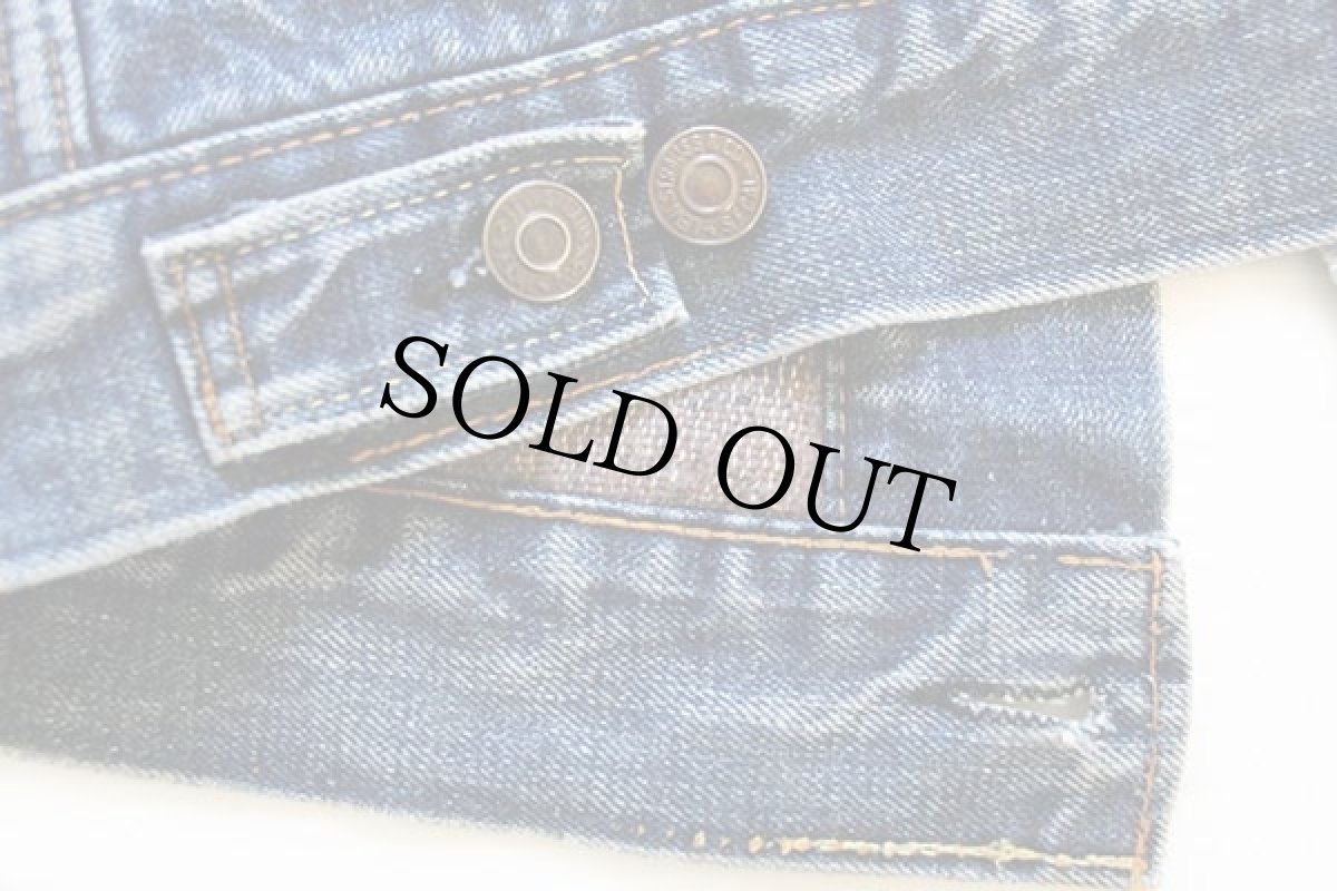 画像6: 60s USA製 LEVI'Sリーバイス 70505 BIGE ブランケットライナー デニムジャケット (6)