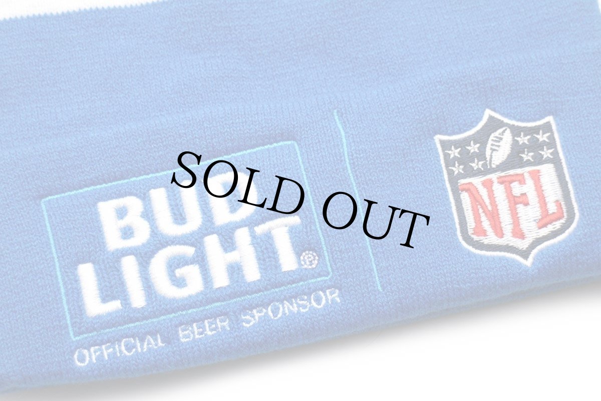 画像7: BUD LIGHTバドライト × NFL刺繍 アクリル ニットキャップ★Budweiserバドワイザー ニット帽 (7)