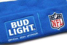 画像7: BUD LIGHTバドライト × NFL刺繍 アクリル ニットキャップ★Budweiserバドワイザー ニット帽 (7)