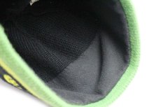 画像8: THE NORTH FACEノースフェイス アクリル ビーニー ニットキャップ 黒×緑×蛍光イエロー YOUTH M★ニット帽 (8)