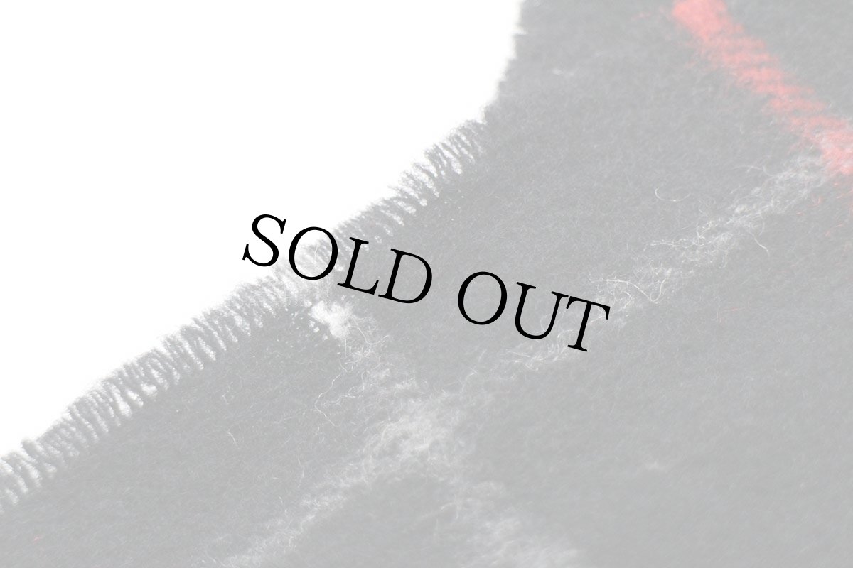 画像7: スコットランド製 Kilgour,French&Stanbury 格子柄 ラムウール マフラー (7)