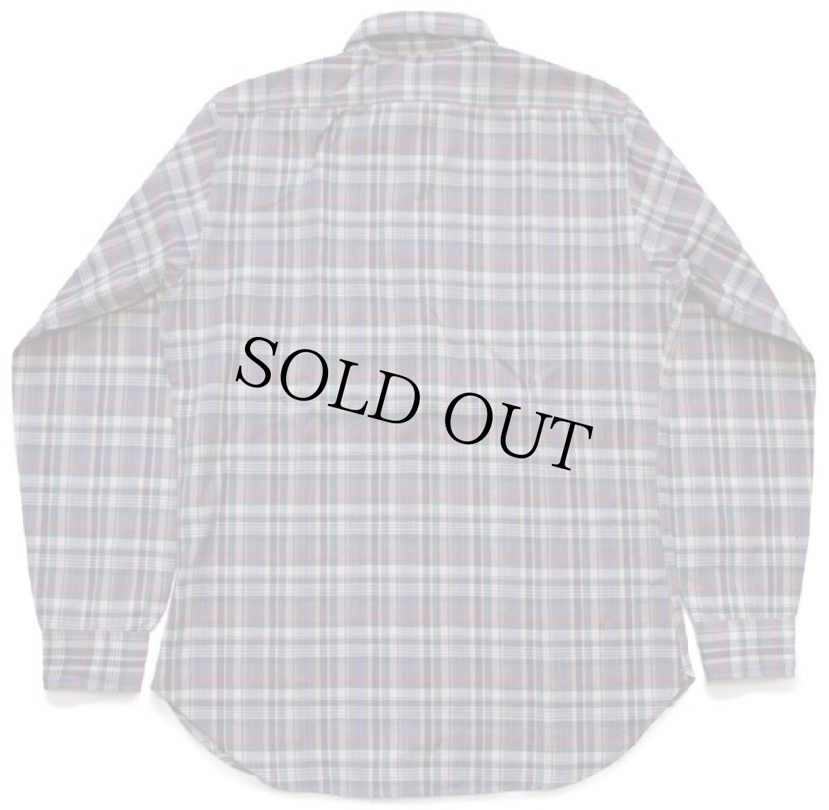 画像2: 70s USA製 SIR PENDLETONサーペンドルトン チェック ボタンダウン ウールシャツ M (2)