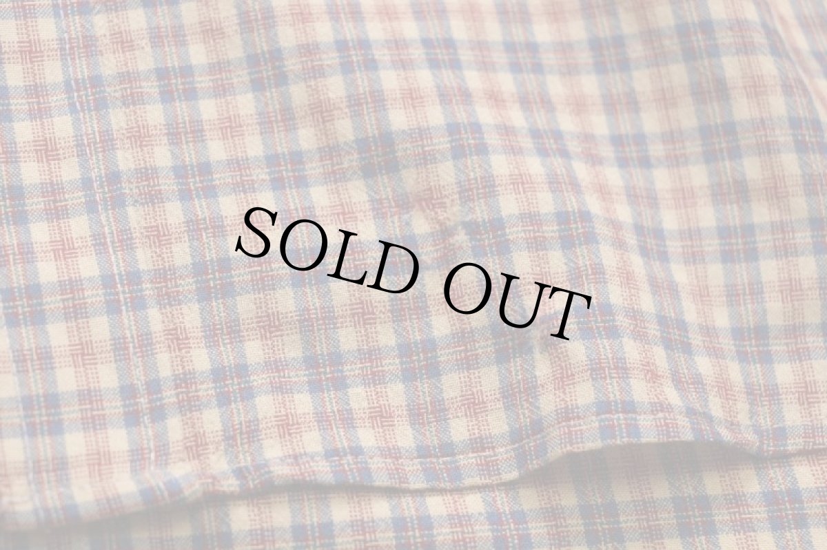 画像6: メキシコ製 SIR PENDLETONサーペンドルトン タータンチェック ボタンダウン ウーステッド ウールシャツ XXL★特大 (6)