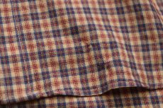 画像6: メキシコ製 SIR PENDLETONサーペンドルトン タータンチェック ボタンダウン ウーステッド ウールシャツ XXL★特大 (6)