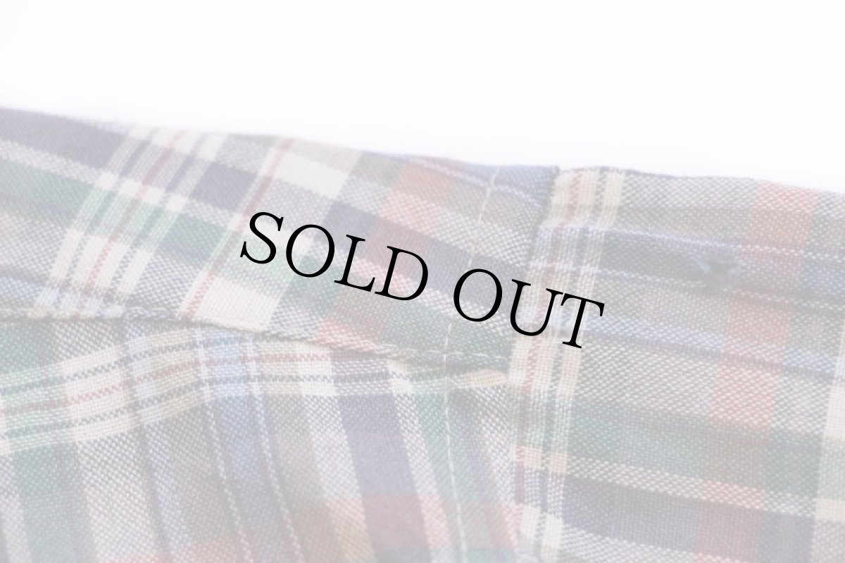 画像5: 70s USA製 SIR PENDLETONサーペンドルトン チェック ボタンダウン ウールシャツ M (5)