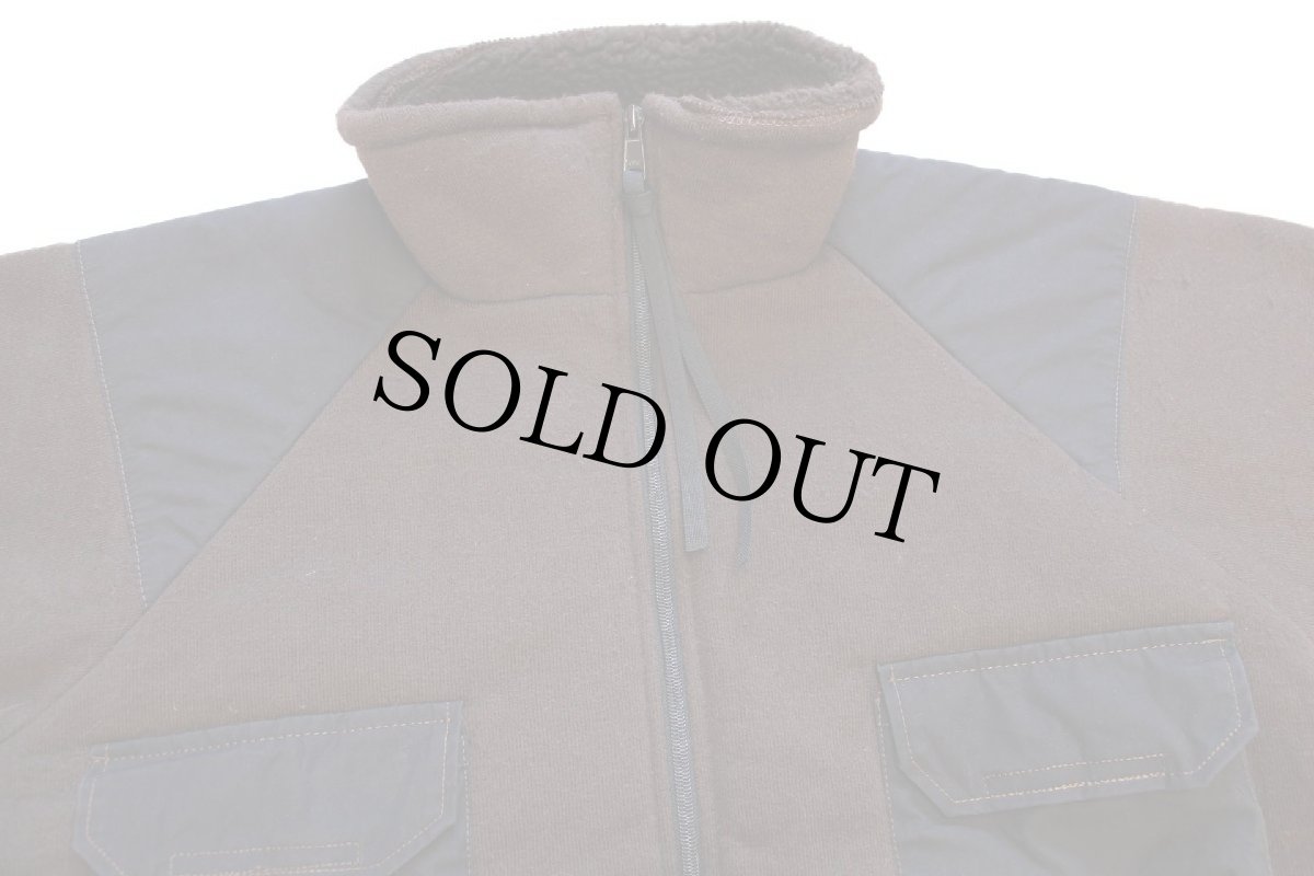 画像3: 90s 米軍 U.S.ARMY ECWCS フリースライナー パイルジャケット 焦げ茶 XL★ベアジャケット (3)