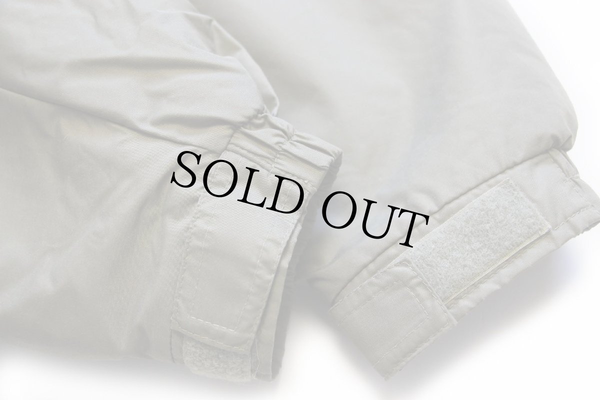 画像7: 00s Columbiaコロンビア ロゴ刺繍 フリースライナー ナイロンジャケット アルファグリーン S (7)