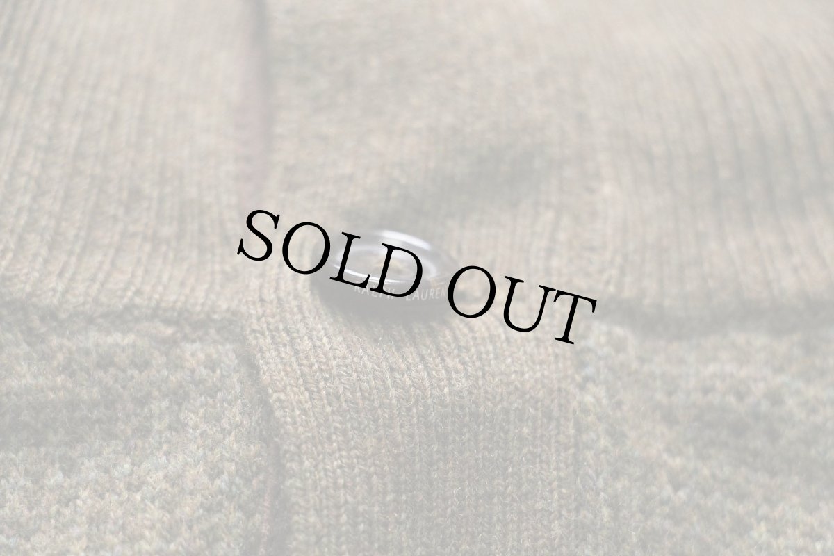 画像5: 90s ポロ ラルフローレン ハイネック ヘンリーネック メリノウールニット セーター オリーブ 2XB★特大 (5)