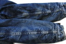 画像7: 80s USA製 Levi'sリーバイス 71608 ボアライナー デニムジャケット 4ポケット 44L (7)