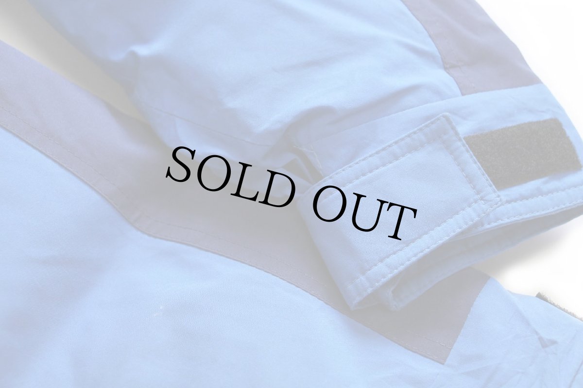 画像8: 90s EddieBauerエディーバウアー ツートン GORE-TEXゴアテックス ナイロン ダウンジャケット 紺×青 L (8)