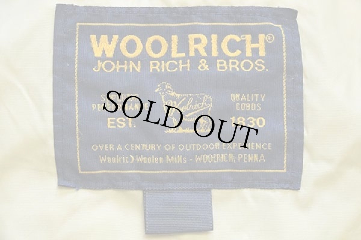 画像4: 00s USA製 WOOLRICH JOHN RICH&BROS. ウールリッチ コヨーテファー アークティックパーカー ダウンコート 黒 M★B-9タイプ (4)