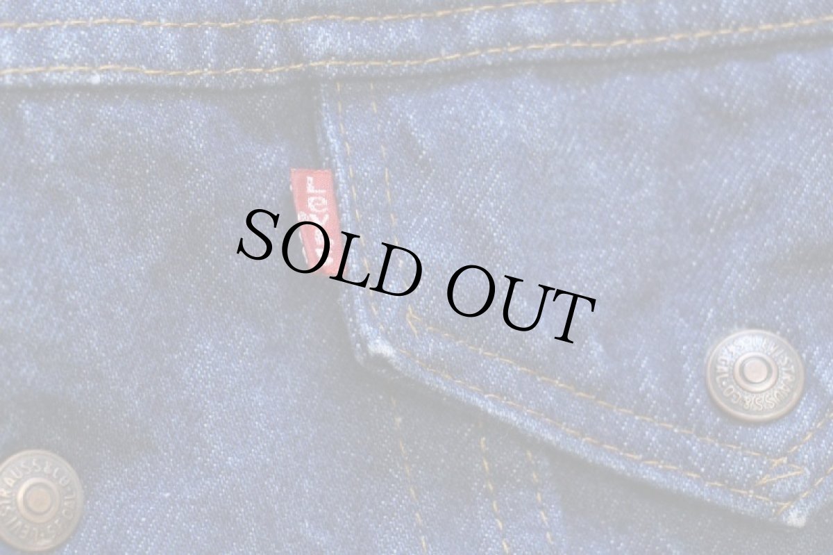 画像6: 80s USA製 Levi'sリーバイス 70608 ボアライナー デニムジャケット 4ポケット 40R★C (6)