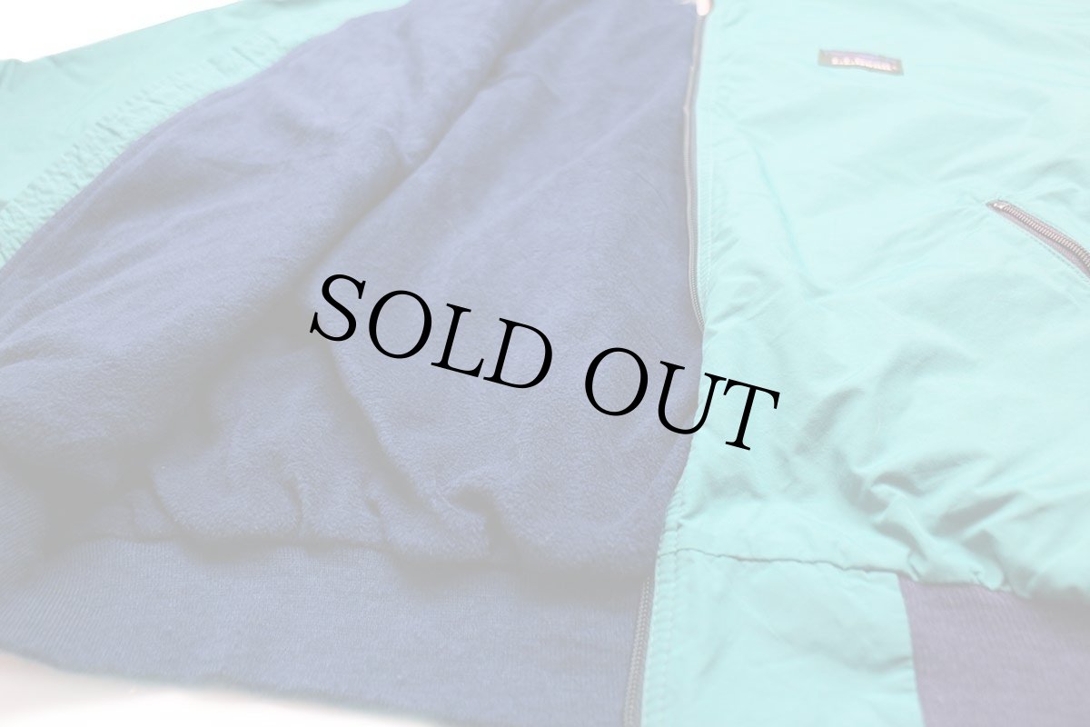 画像5: 80s L.L.Bean Three-Season Jacket フリースライナー ナイロンジャケット エメラルドグリーン (5)