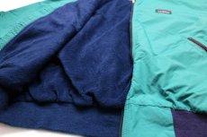 画像5: 80s L.L.Bean Three-Season Jacket フリースライナー ナイロンジャケット エメラルドグリーン (5)