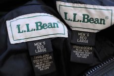 画像5: 00s L.L.Bean Thinsulate キルティングライナー付き マルチカラー 切り替え ナイロン マウンテンジャケット L (5)