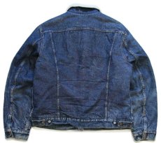 画像2: 80s USA製 Levi'sリーバイス 71608 ボアライナー デニムジャケット 4ポケット 44L (2)