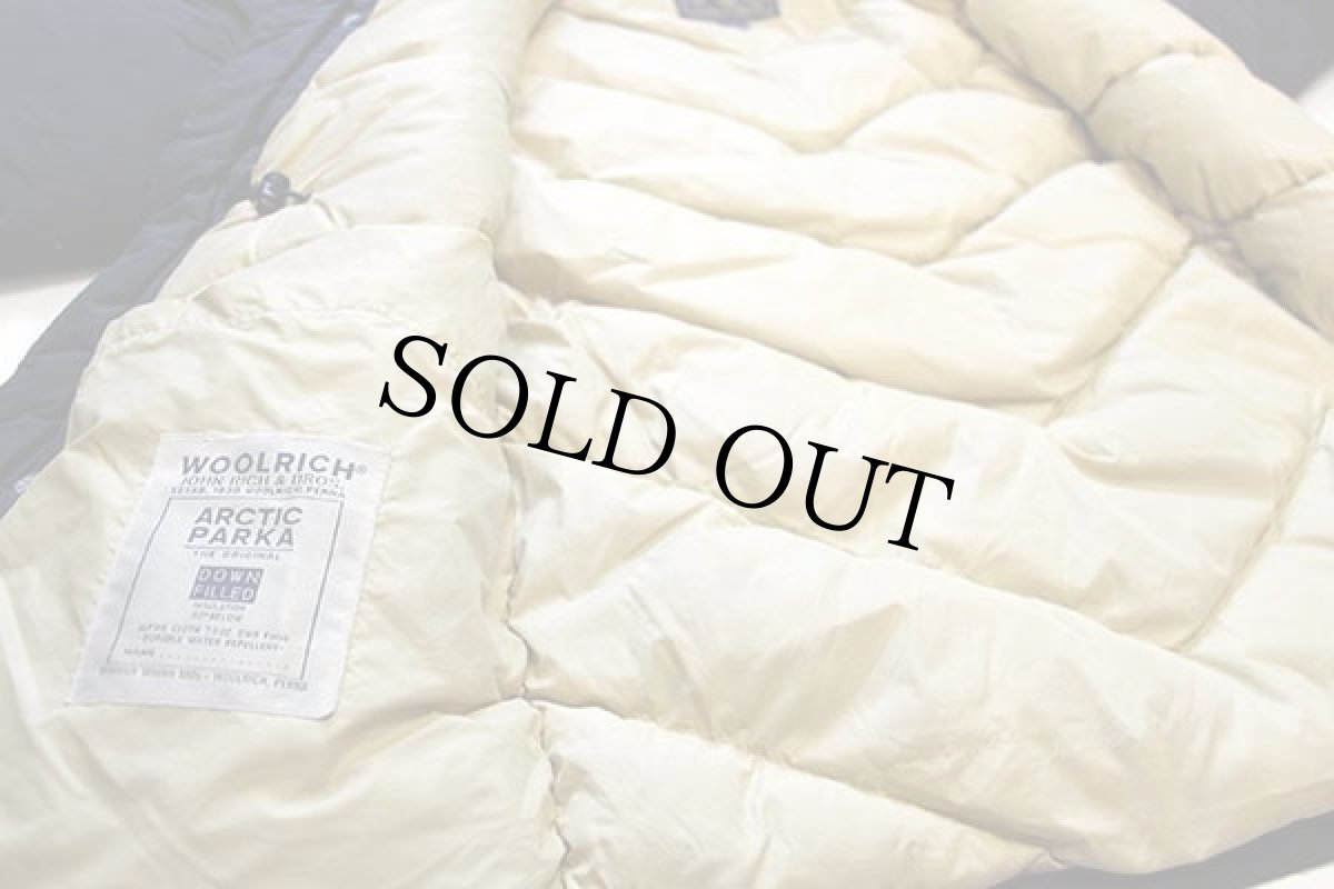画像5: 00s USA製 WOOLRICH JOHN RICH&BROS. ウールリッチ コヨーテファー アークティックパーカー ダウンコート 黒 M★B-9タイプ (5)