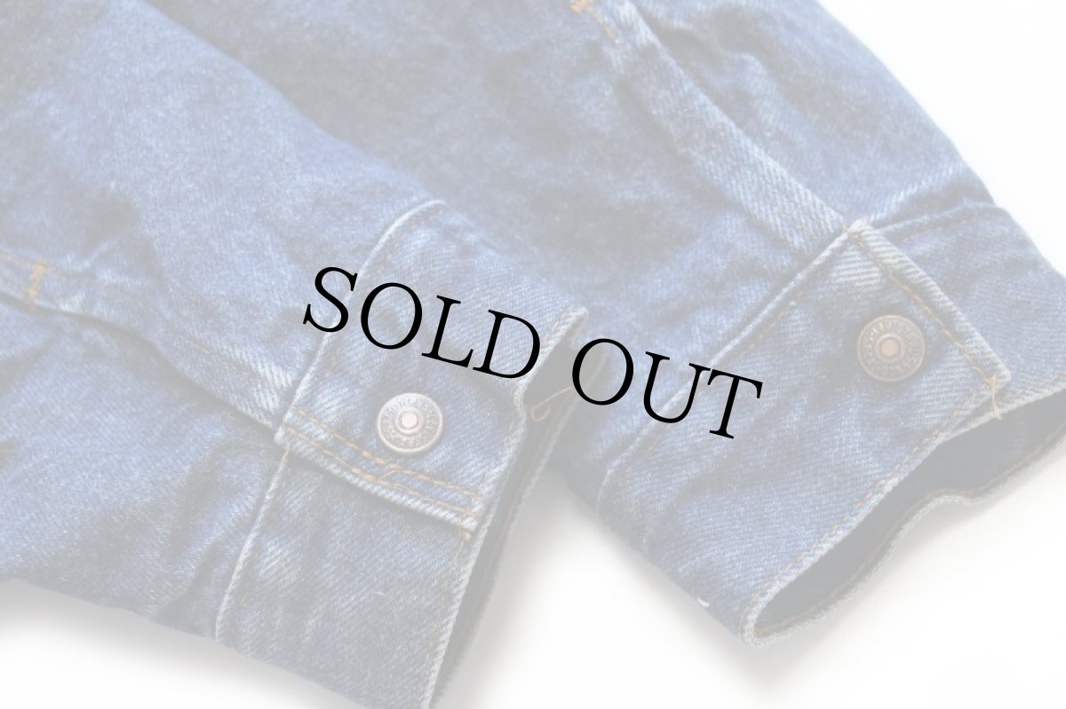 画像7: 80s USA製 Levi'sリーバイス 70608 ボアライナー デニムジャケット 4ポケット 40R★C (7)