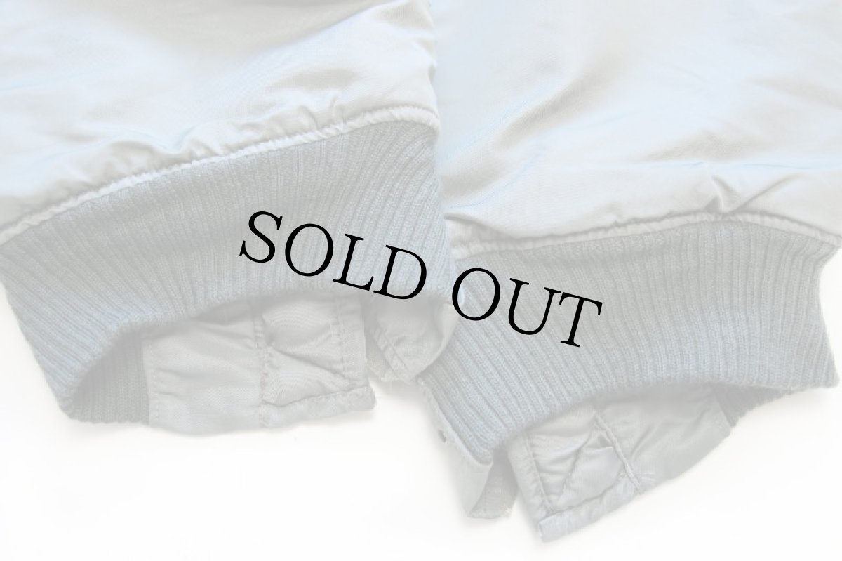 画像12: 50s 米軍 USAF A-11D ナイロン フライトパンツ サスペンダー付き セージグリーン 34 (12)