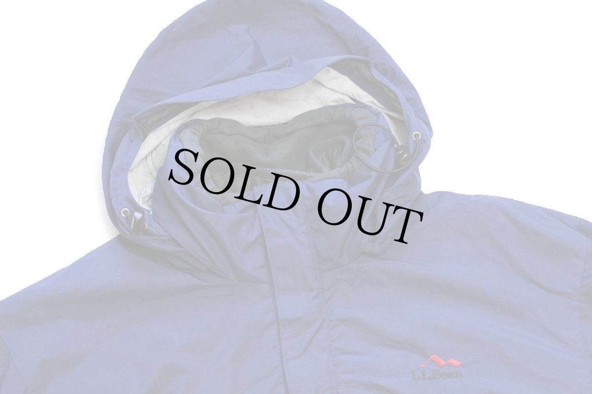 画像4: 00s L.L.Bean Thinsulate キルティングライナー付き マルチカラー 切り替え ナイロン マウンテンジャケット L (4)