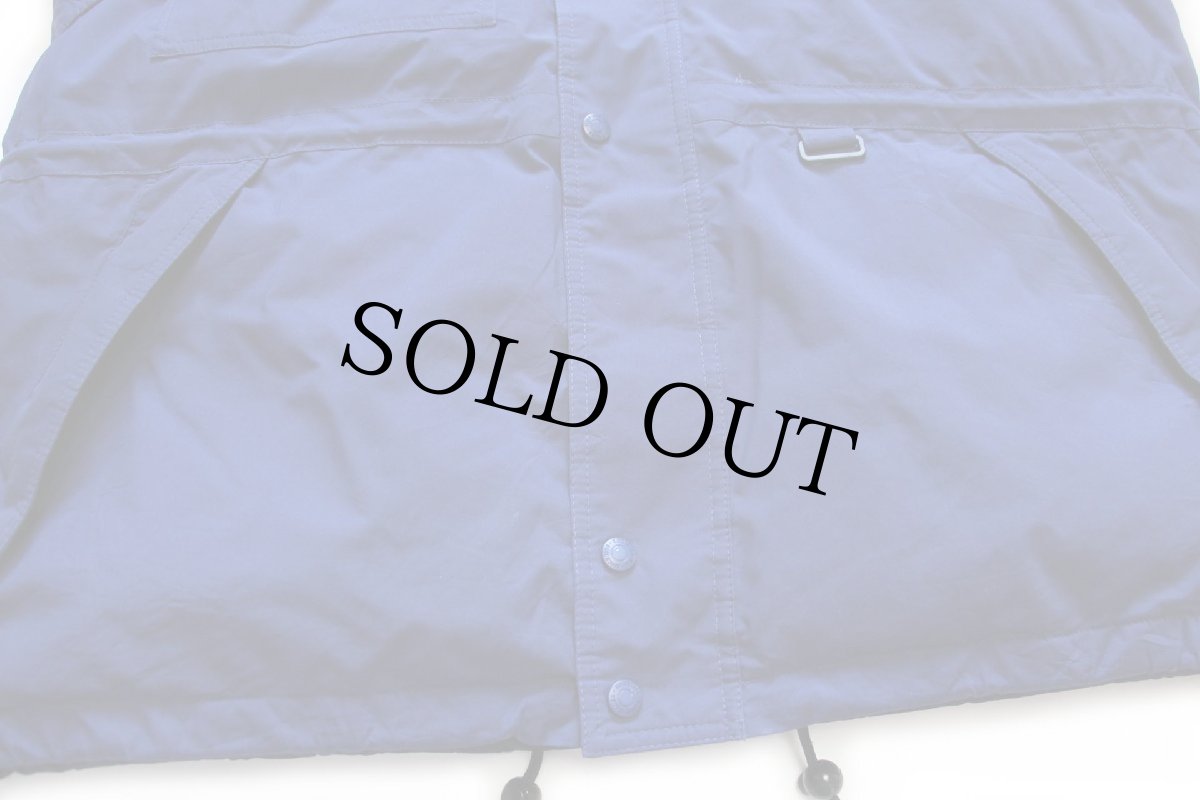 画像6: 90s EddieBauerエディーバウアー ツートン GORE-TEXゴアテックス ナイロン ダウンジャケット 紺×青 L (6)