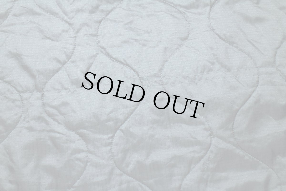 画像8: USA製 ALPHAアルファ パチポケ ナイロン キルティングライナー 紺 XL (8)