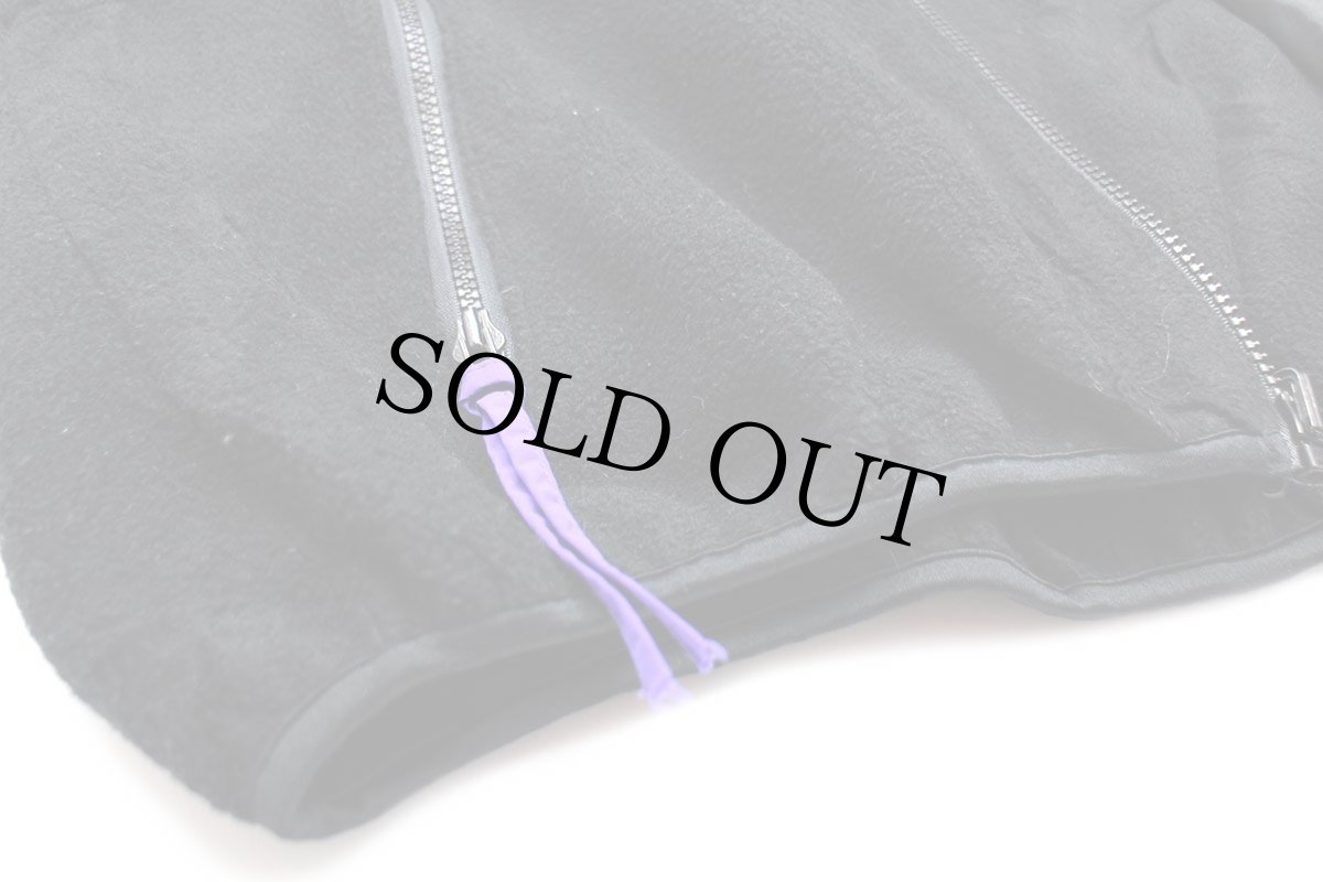 画像6: 90s USA製 Columbiaコロンビア ライナー フリースベスト 黒 L (6)