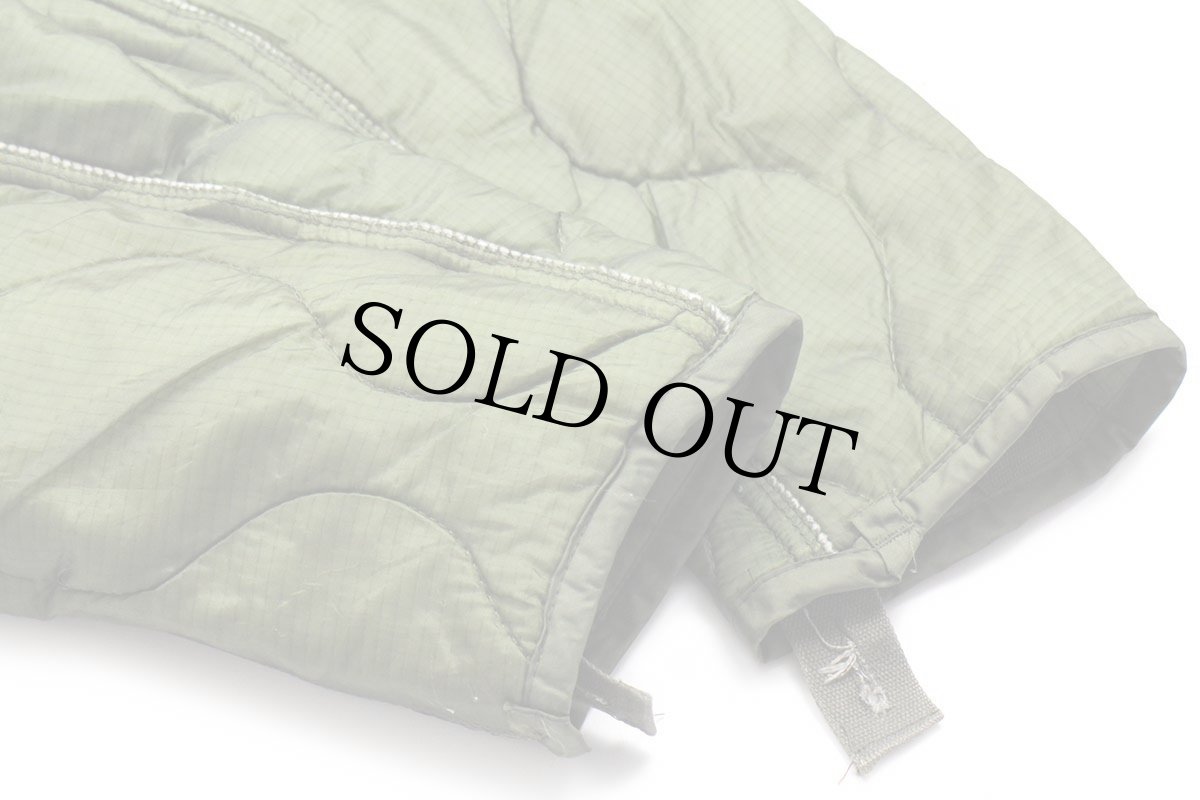 画像6: 80s 米軍 U.S.ARMY M-65 フィールドジャケット ツートン ナイロン キルティングライナー オリーブ S (6)