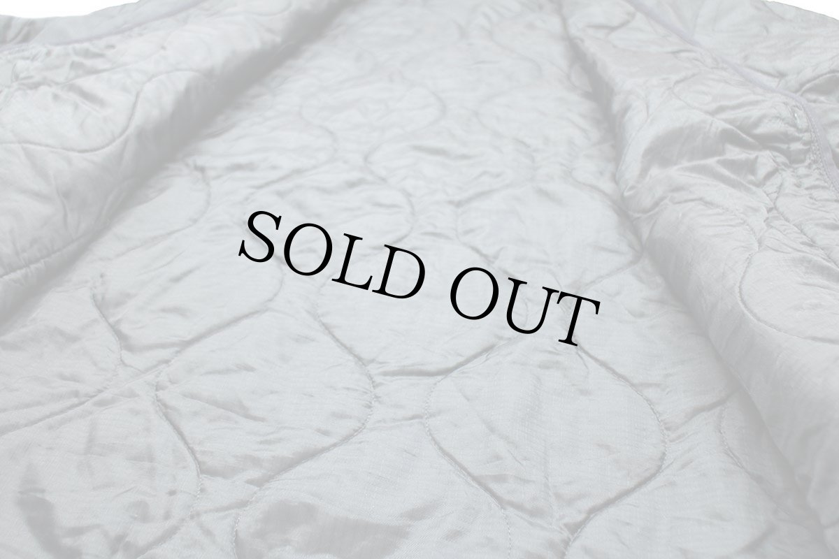 画像5: USA製 ALPHAアルファ パチポケ ナイロン キルティングライナー 紺 XL (5)