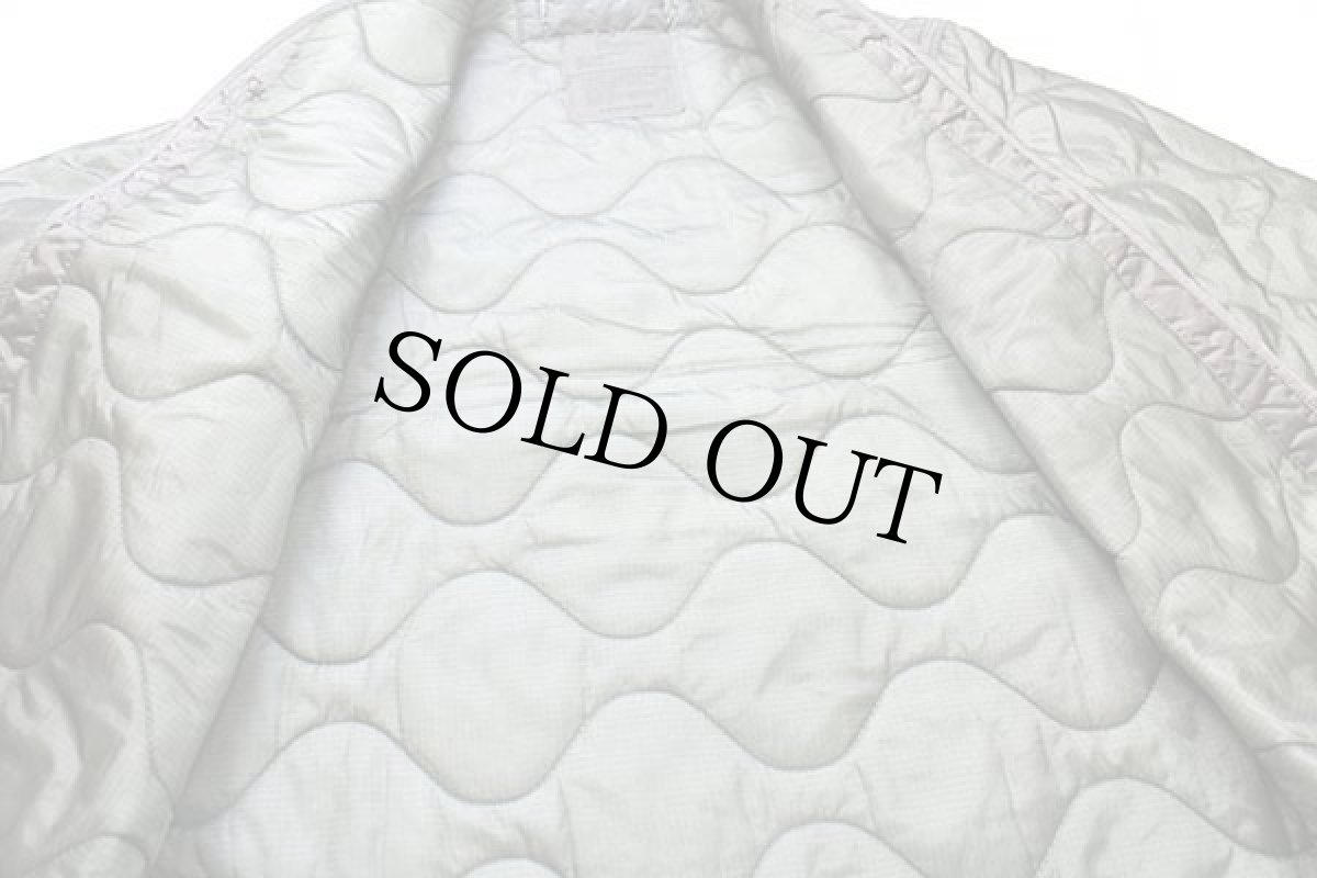 画像5: 00s 米軍 U.S.ARMY M-65 フィールドジャケット ナイロン キルティングライナー フォリアージグリーン S (5)