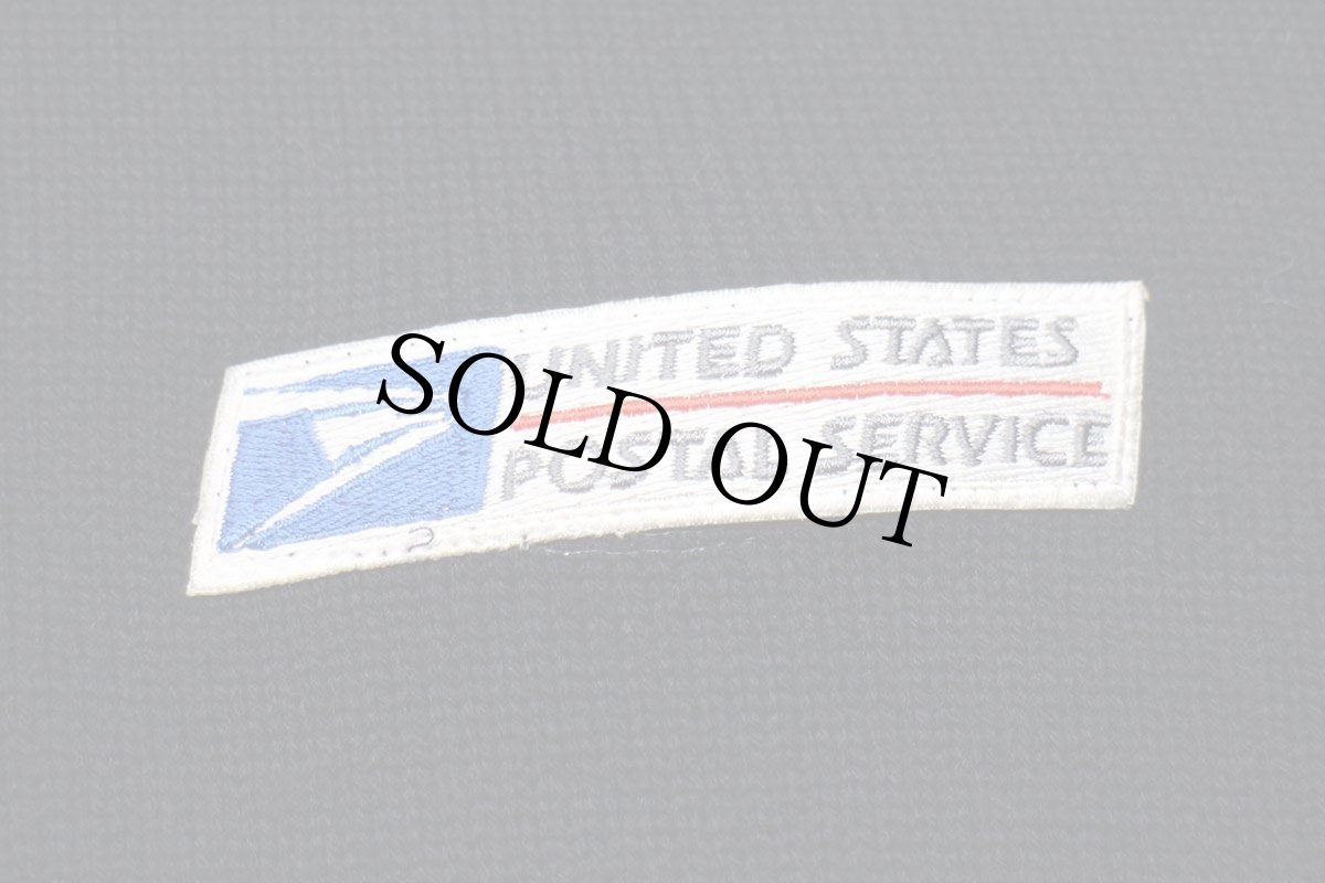 画像6: 90s USA製 UNITED STATES POSTAL SERVICE パッチ付き アクリルニット フルジップ セーター 濃紺 3XL★特大 カーディガン USPS ポストマン (6)