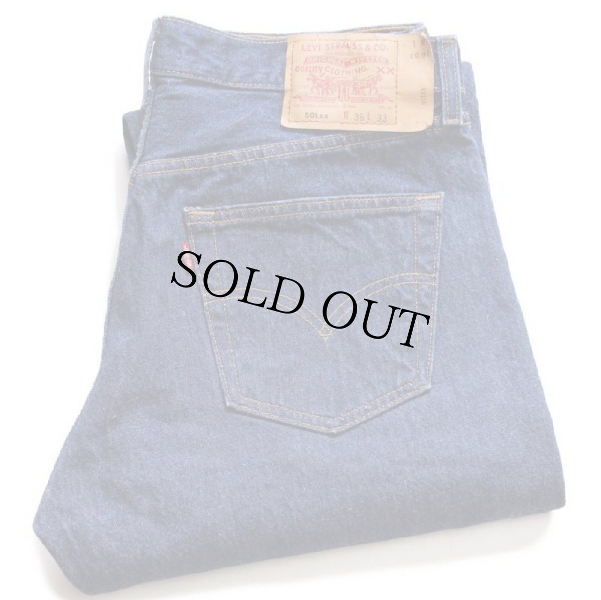 画像1: 00s メキシコ製 Levi'sリーバイス 501 デニムパンツ w36 L33★100 (1)