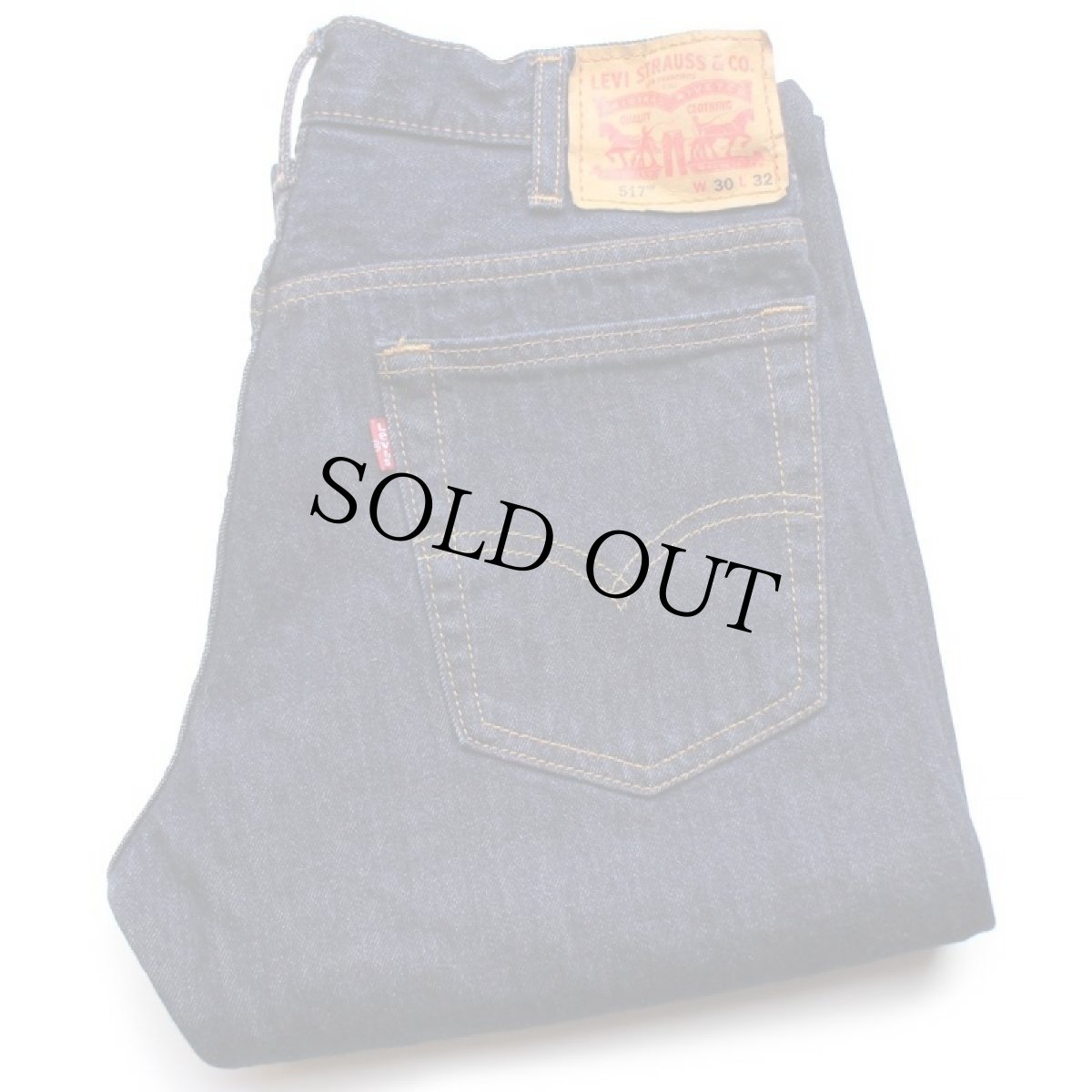 画像1: Levi'sリーバイス 517 デニムパンツ w30 L32★64 ブーツカット (1)