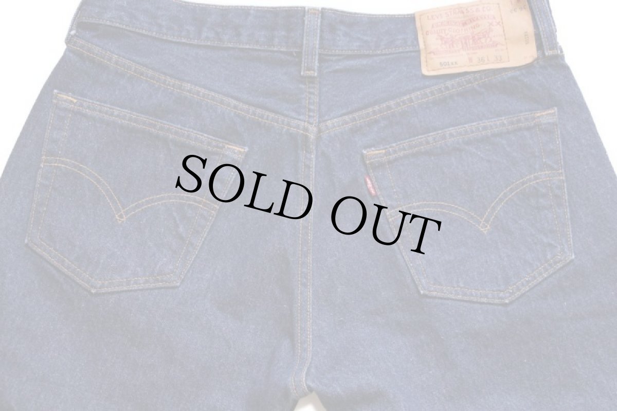 画像5: 00s メキシコ製 Levi'sリーバイス 501 デニムパンツ w36 L33★100 (5)