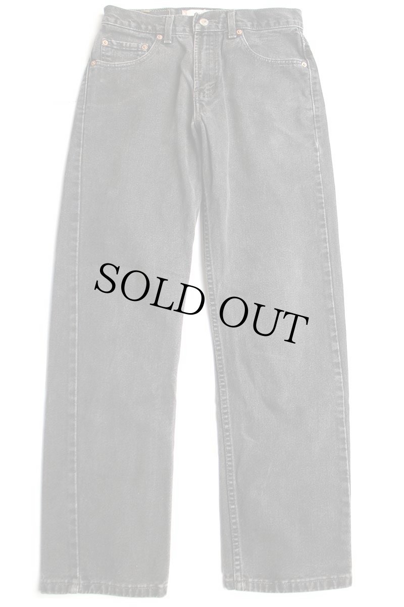 画像2: 00s カナダ製 Levi'sリーバイス 505 ブラック デニムパンツ w29 L30★62 (2)