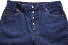 画像4: 00s メキシコ製 Levi'sリーバイス 501 デニムパンツ w36 L33★100 (4)