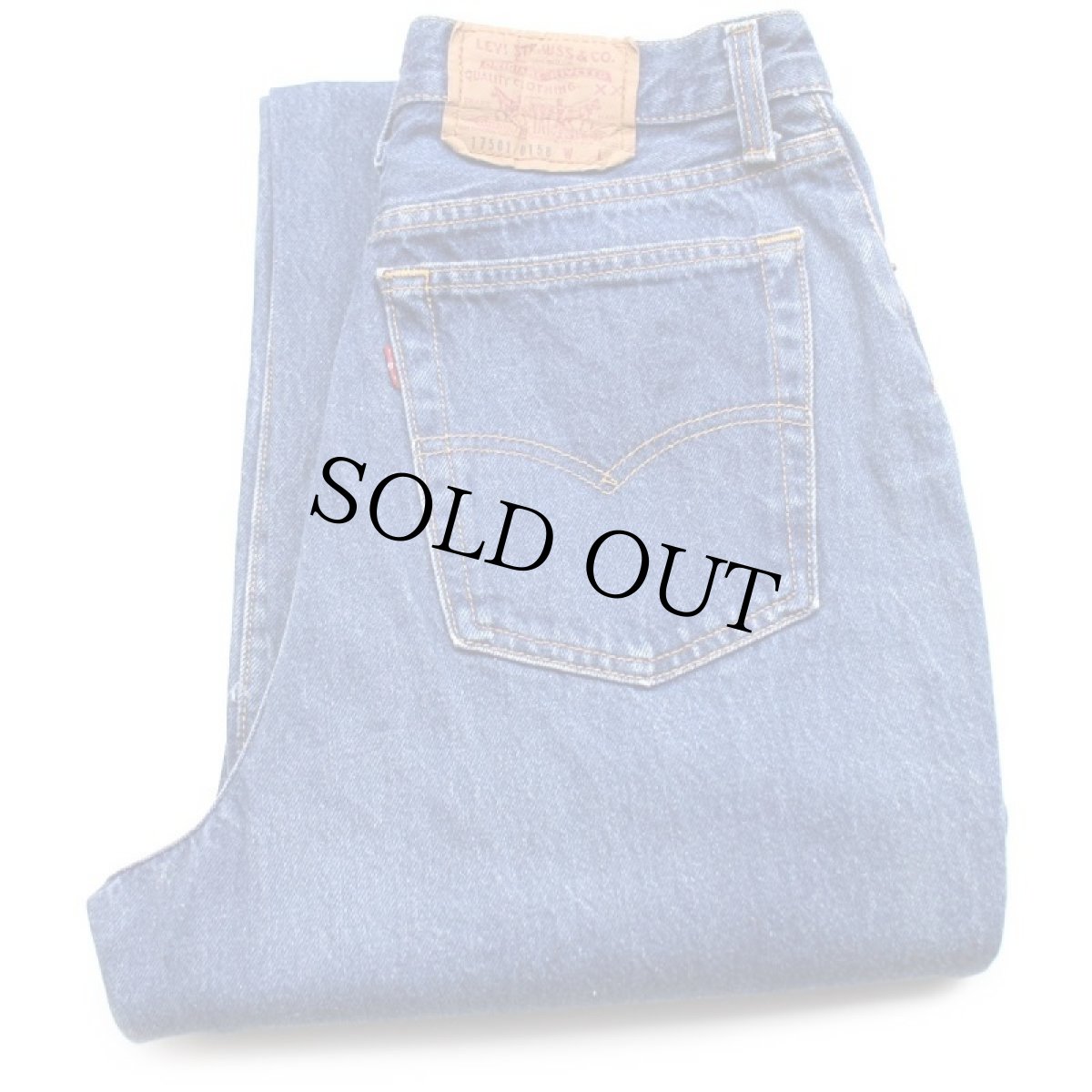 画像1: 80s USA製 Levi'sリーバイス 17501 デニムパンツ 13 (1)