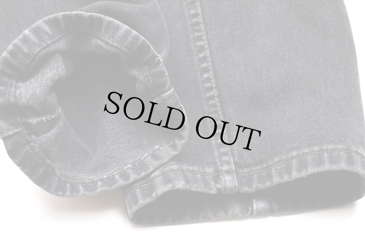 画像8: 00s カナダ製 Levi'sリーバイス 505 ブラック デニムパンツ w29 L30★62 (8)