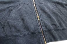 画像6: POLO RALPH LAURENポロ ラルフローレン ワンポイント フード裏サーマル スウェット ジップパーカー 杢ネイビー 4XB★特大 (6)