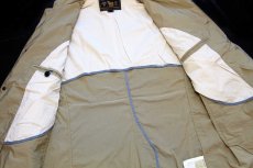 画像5: 00s WOOLRICH JOHN RICH&BROS ウールリッチ チンスト付き ハーフムーン ポケット ステンカラーコート タン XL (5)